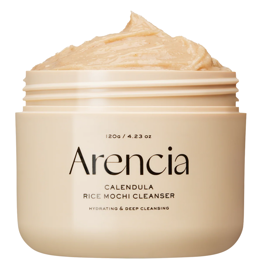 Arencia Calendula Rice Mochi Cleanser – soothing cleanser available at Dazall Egypt