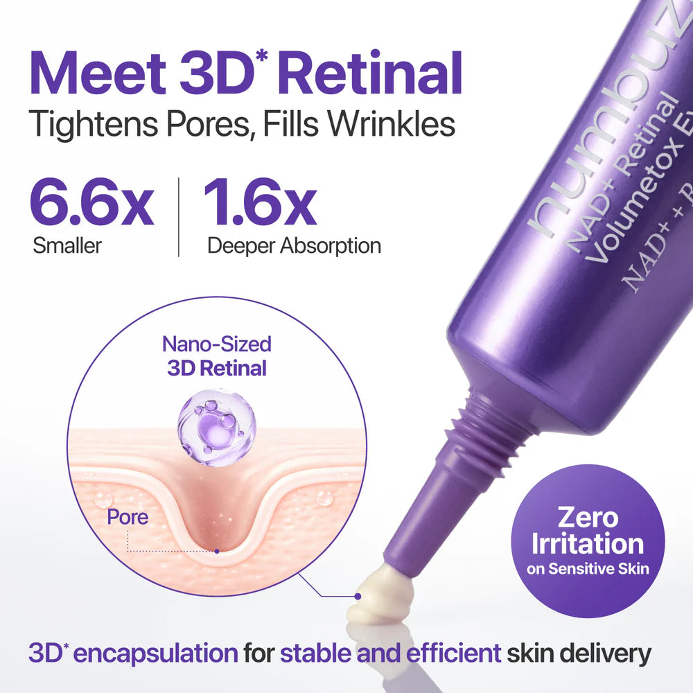 numbuzin No.9 NAD+ Retinol Volumetox Eye Cream