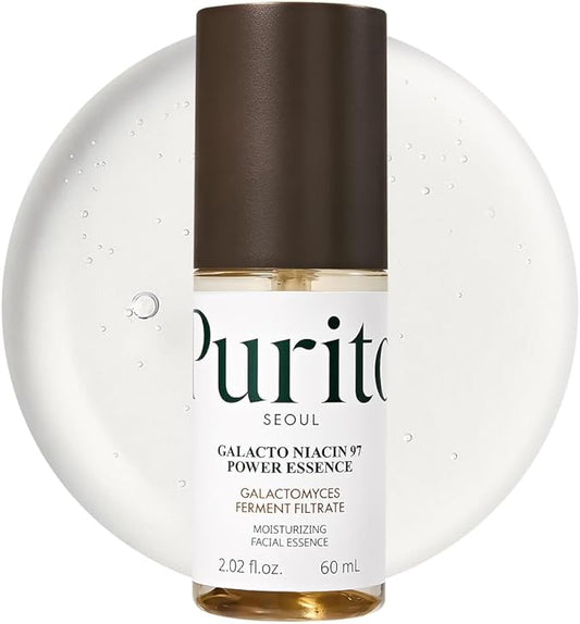 Purito Galacto Niacin 97 Power Essence – brightening essence available at Dazall Egypt