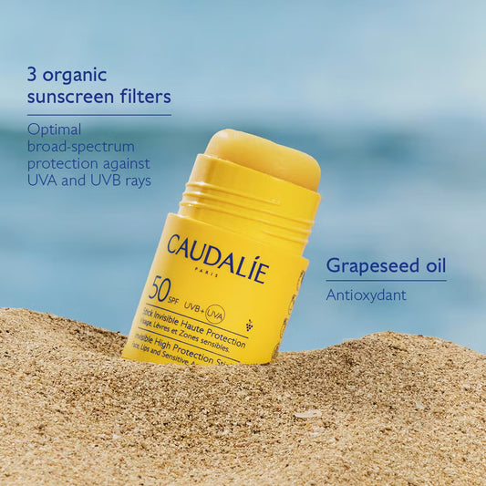 Caudalie Vinosun Protect Sunscreen Stick – SPF sunscreen stick available at Dazall Egypt