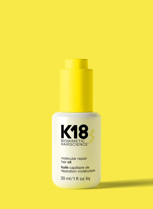 K18 Molecular Repair Hair Oil – hair repair oil available at Dazall Egypt