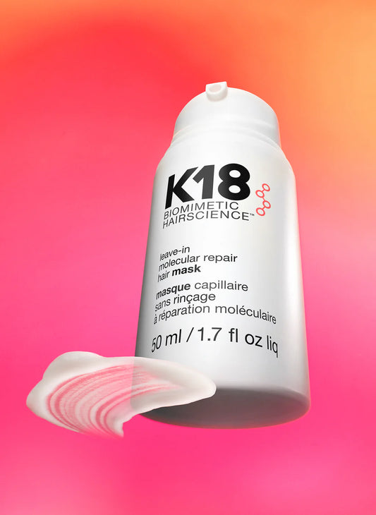 K18 Leave-in Molecular Repair Hair Mask – hair repair mask available at Dazall Egypt