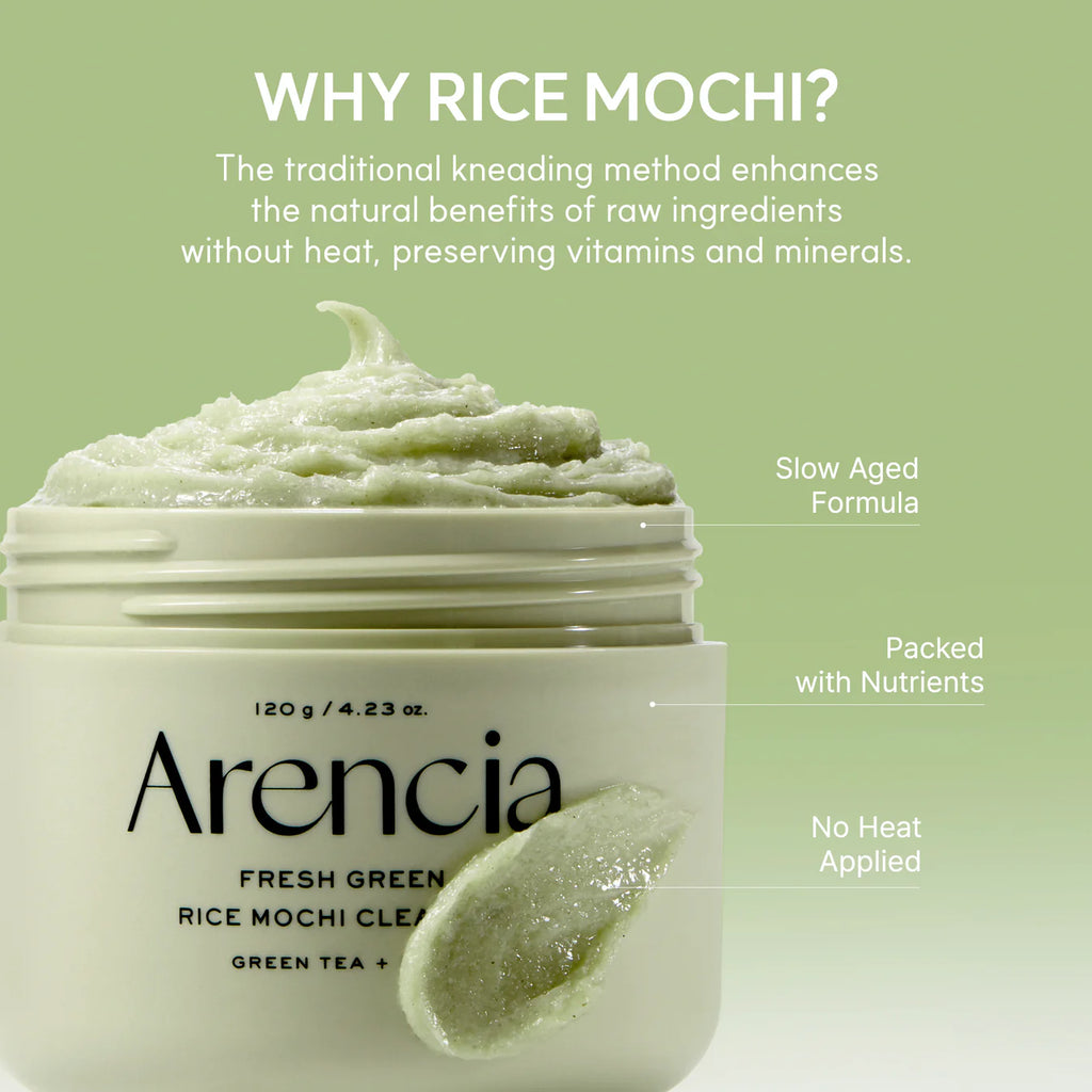 Arencia Fresh Green Rice Mochi Cleanser