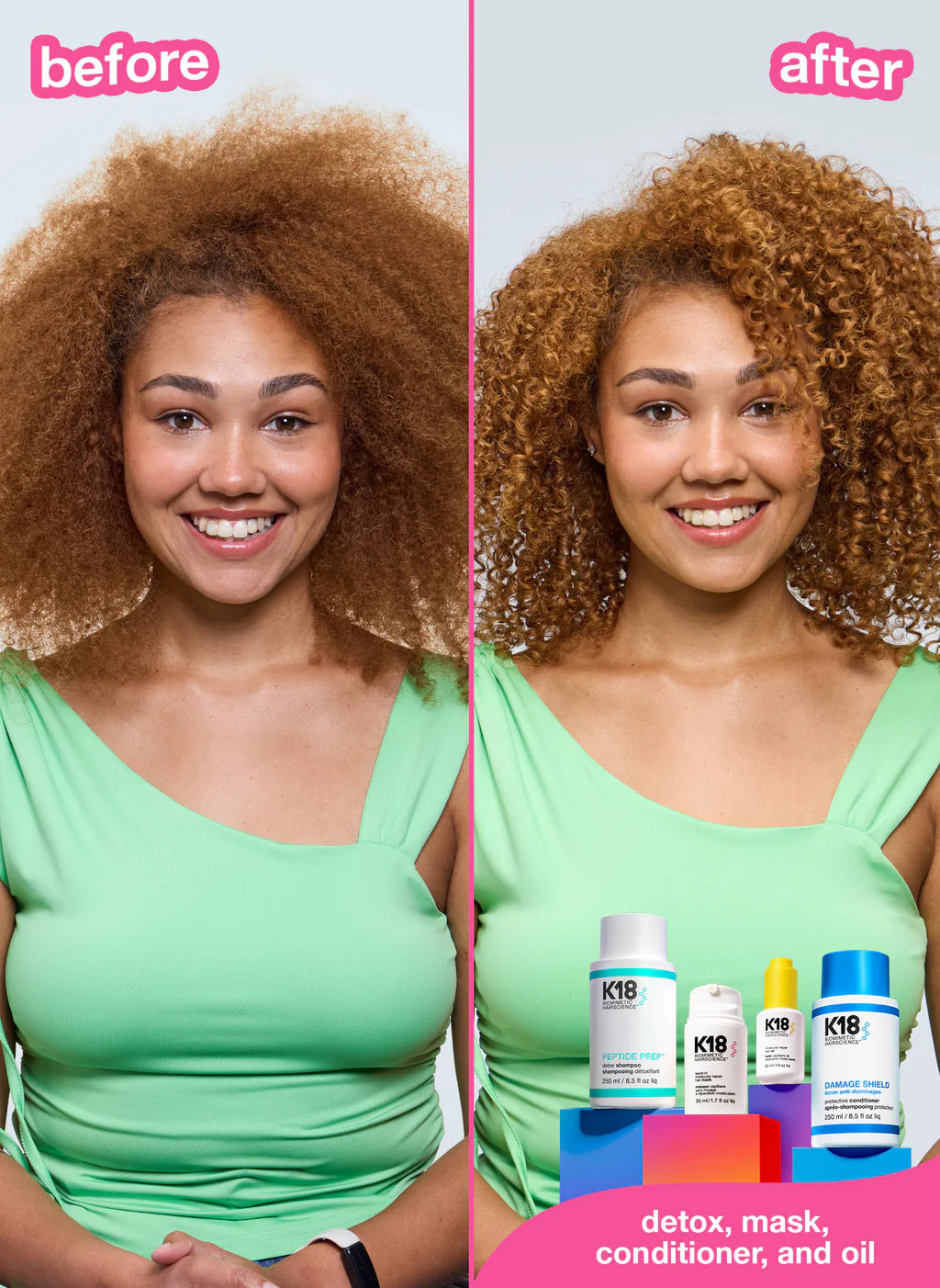 K18 molecular repair hair oil