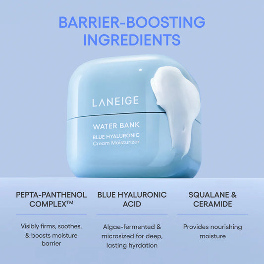 Laneige Water Bank Blue Hyaluronic Cream authentic in Egypt