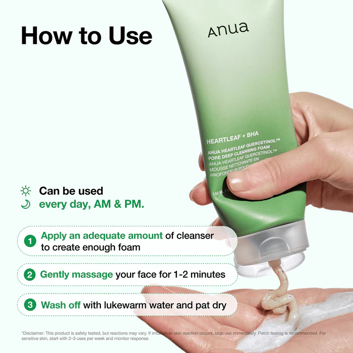 Heartleaf Pore Deep Cleansing