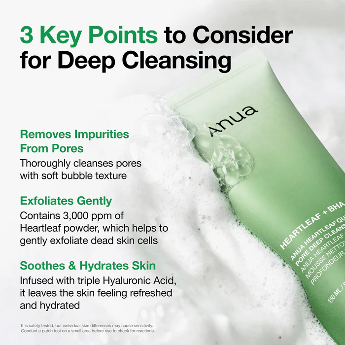 Heartleaf Pore Deep Cleansing