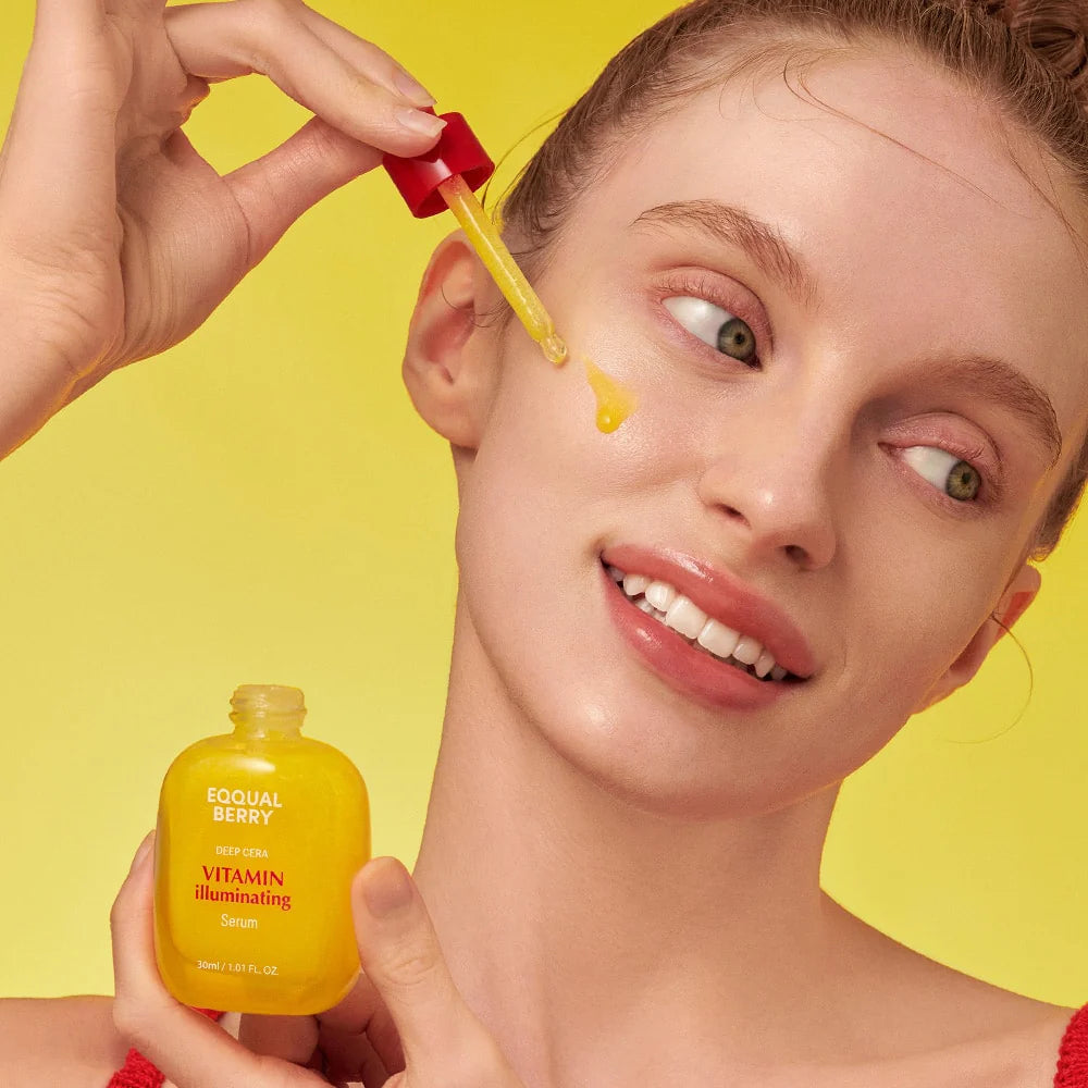 Eqqualberry Vitamin Illuminating Serum – brightening serum available at Dazall Egypt